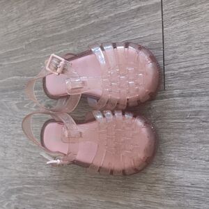 Pink Jelly Kids Sandals